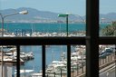 Aussicht von unserem Balkon: Yachthafen von El Arenal 
