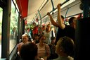 Bequem parken auf der Theresienwiese - der Bus bringt schnell ans Ziel 